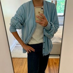 Vintage pinstripe cardigan